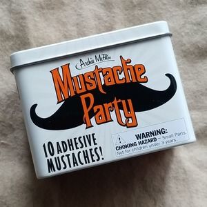 Mustache Party 10 adhesive mustaches